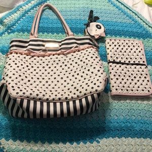 Betsey Johnson Diaper Bag